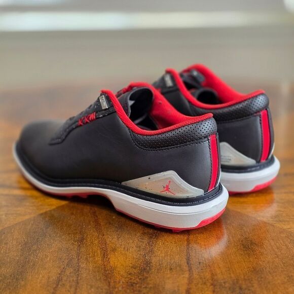 Nike Jordan ADG 5 Wide Low Bred Golf Shoes Women's 9.5 New Black Red FQ7874-001 - Picture 6 of 15